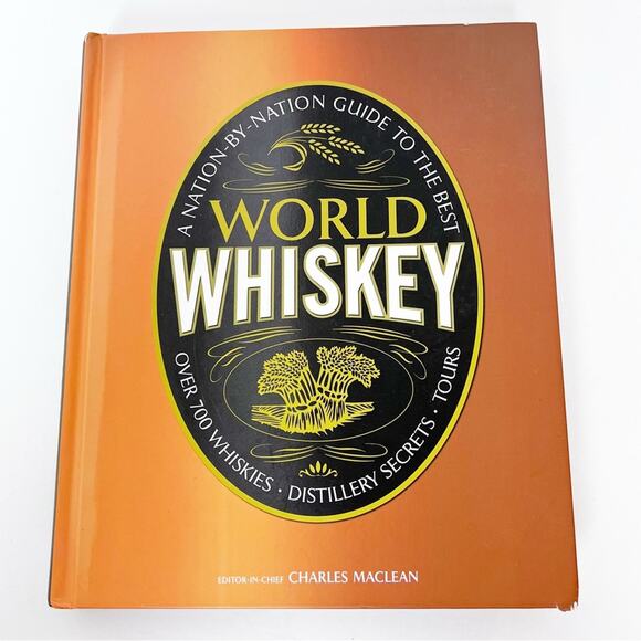 DK Books Other - A Nation by Nation Guide to The Best World Whiskey Coffee Table Book 8 x 9.5